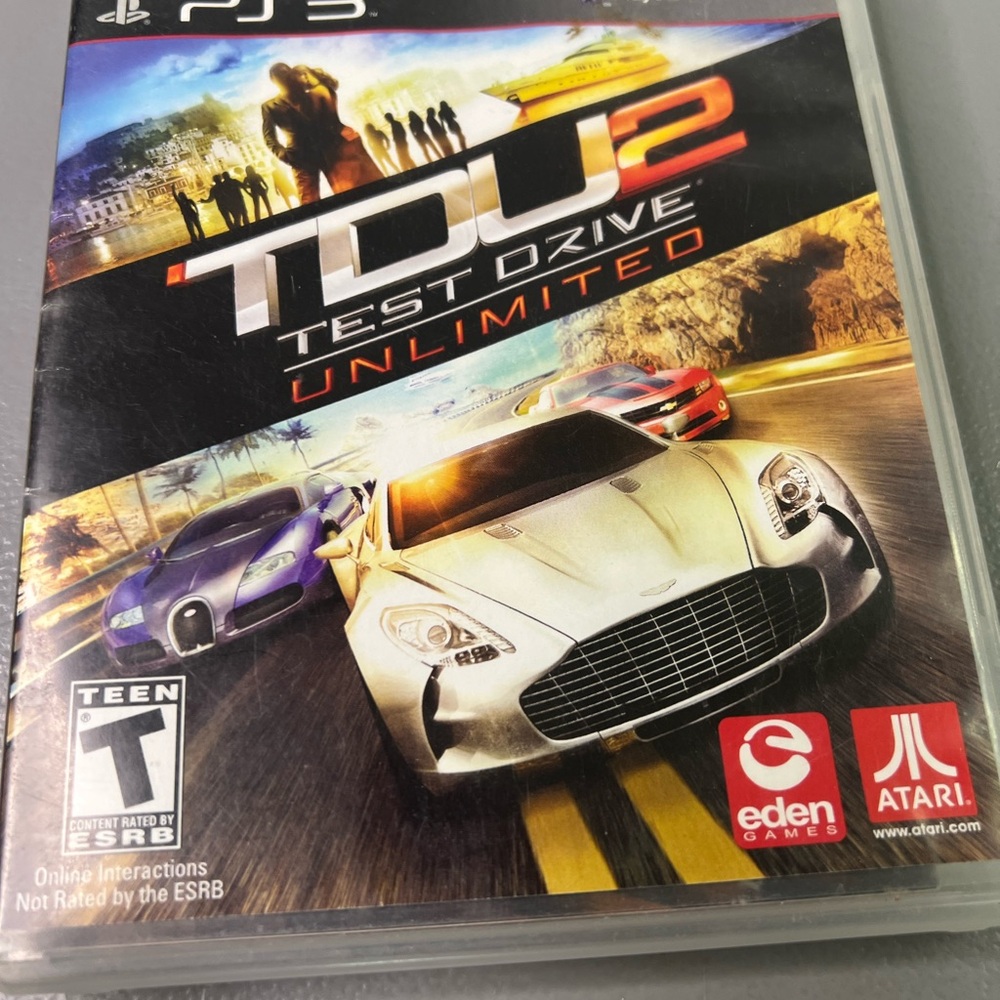 Test Drive Unlimited 2 for PS3 - Black